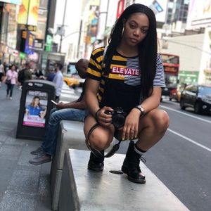 Elevate stripe crop top